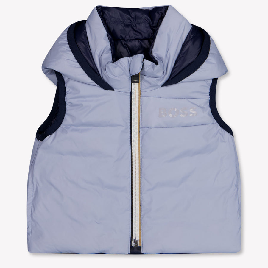 Boss bebe Chicos Chaleco interior Azul Claro