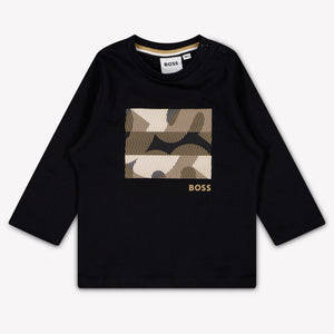 Boss Baby Boys T-Shirt In Black