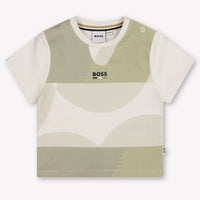 Boss Bébé Garçons T-shirt en blanc cassé