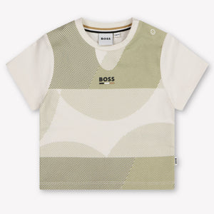 Boss Bébé Garçons T-shirt en blanc cassé