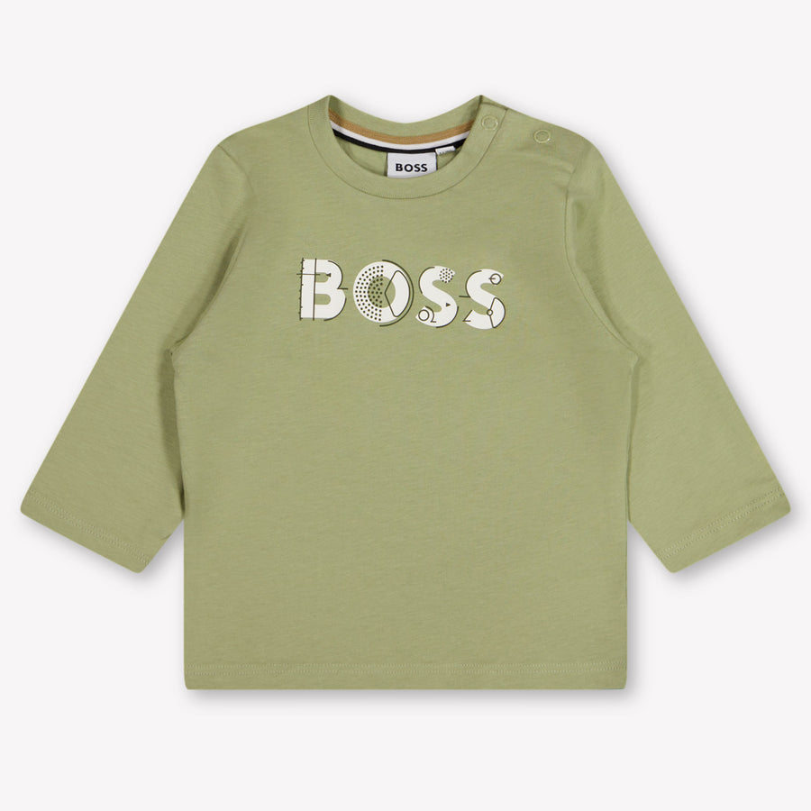 Boss Bébé Garçons T-shirt dans Vert-Clair
