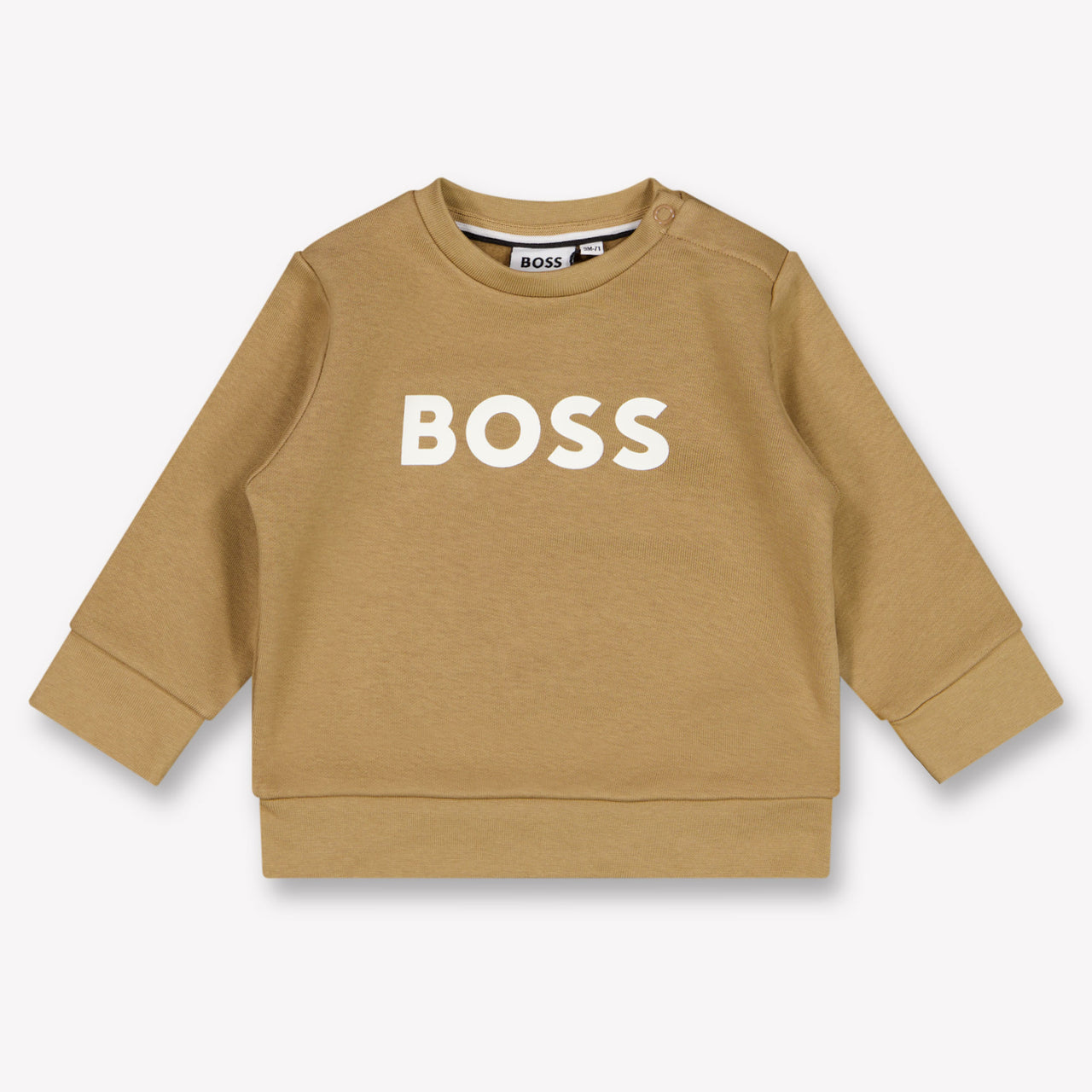 Boss Bébé Garçons Pull en Camel