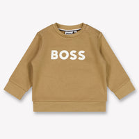 Boss Bébé Garçons Pull en Camel