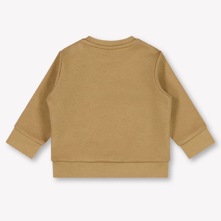 Boss Bébé Garçons Pull en Camel