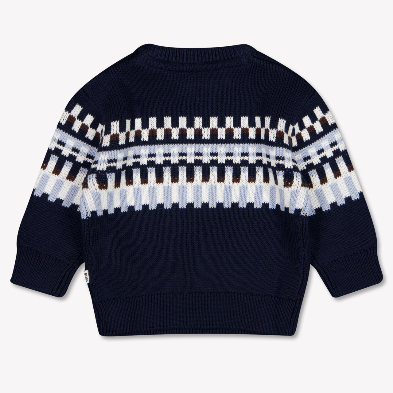 Boss bebe Chicos suéter en Navy