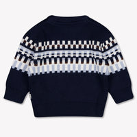 Boss bebe Chicos suéter en Navy