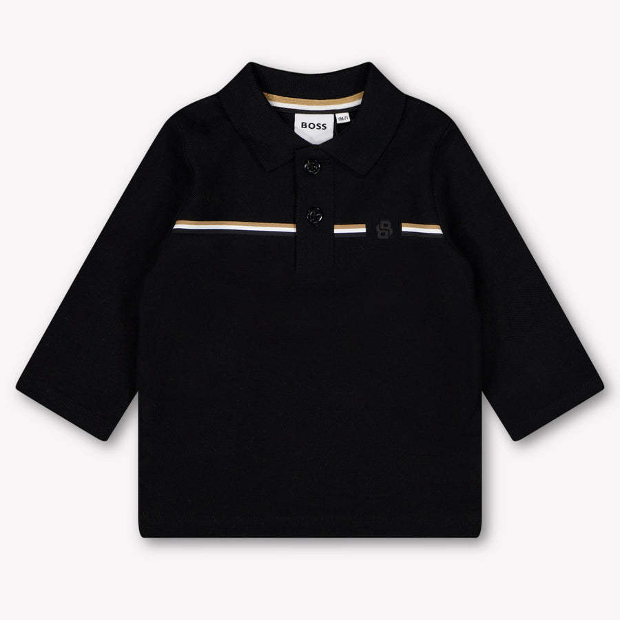 Boss Bébé Garçons Polo En Noir