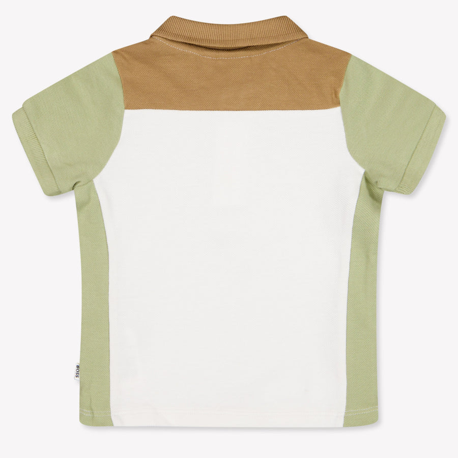 Boss bebe Chicos polo en Blanco