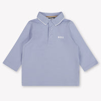 Boss Bébé Garçons Polo En Bleu Clair