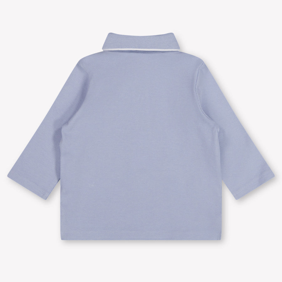 Boss Bébé Garçons Polo En Bleu Clair