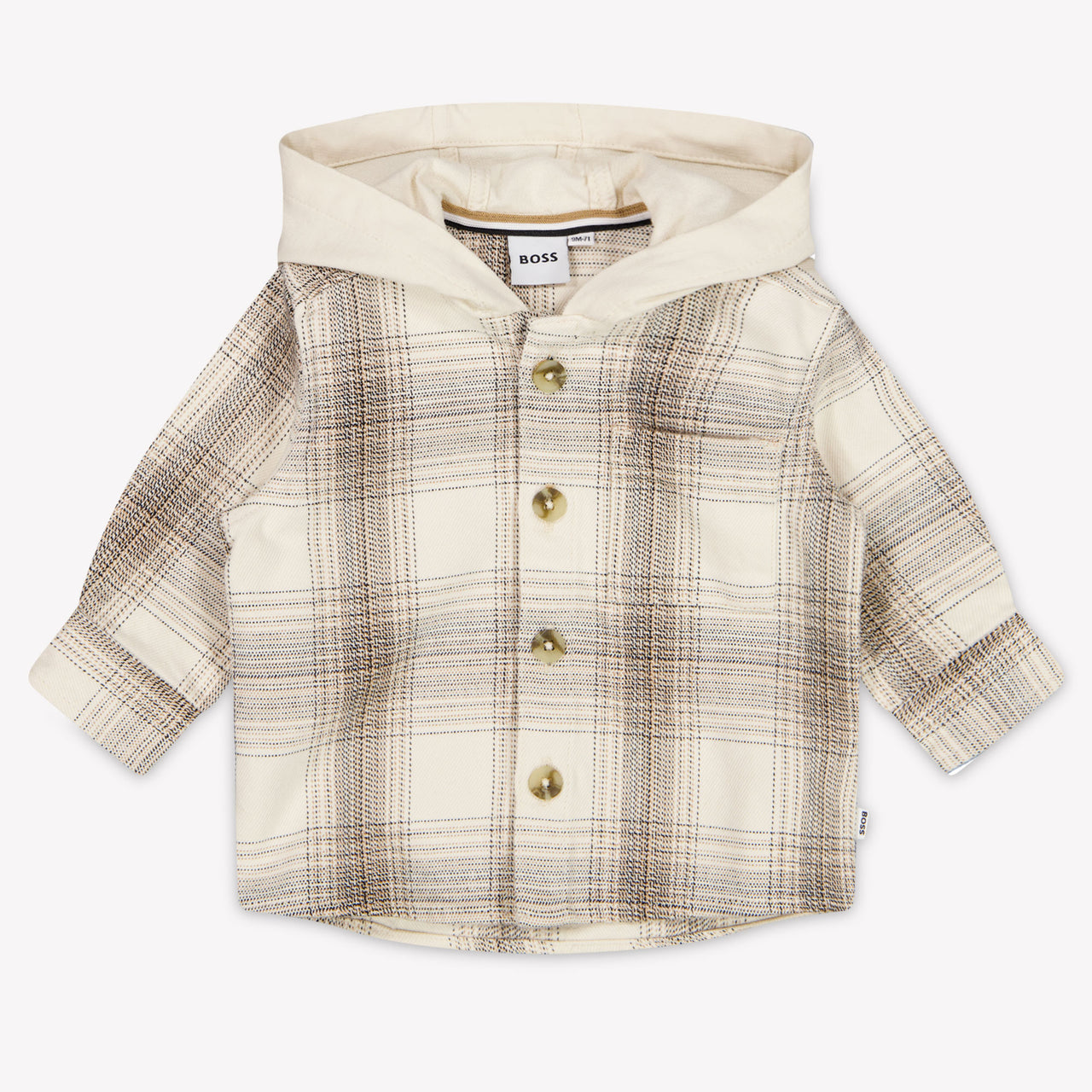 Boss Baby Jungen Bluse rein Grauweiß