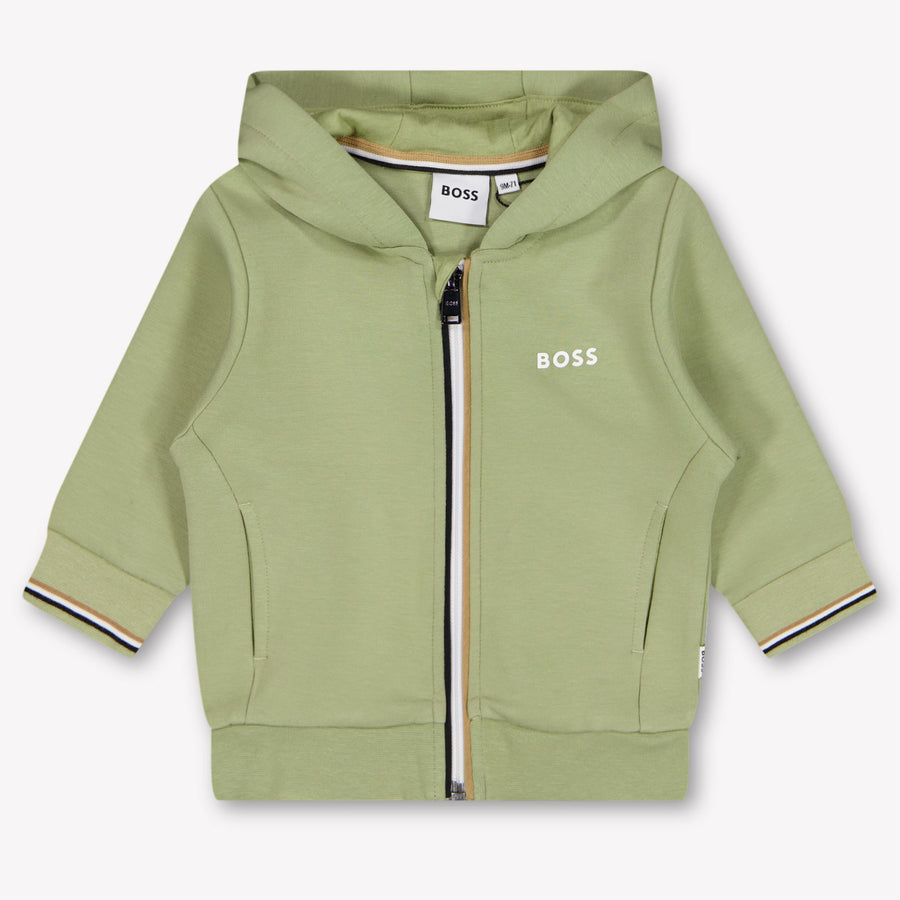 Boss Baby Jungen Strickjacke In Hellgrün