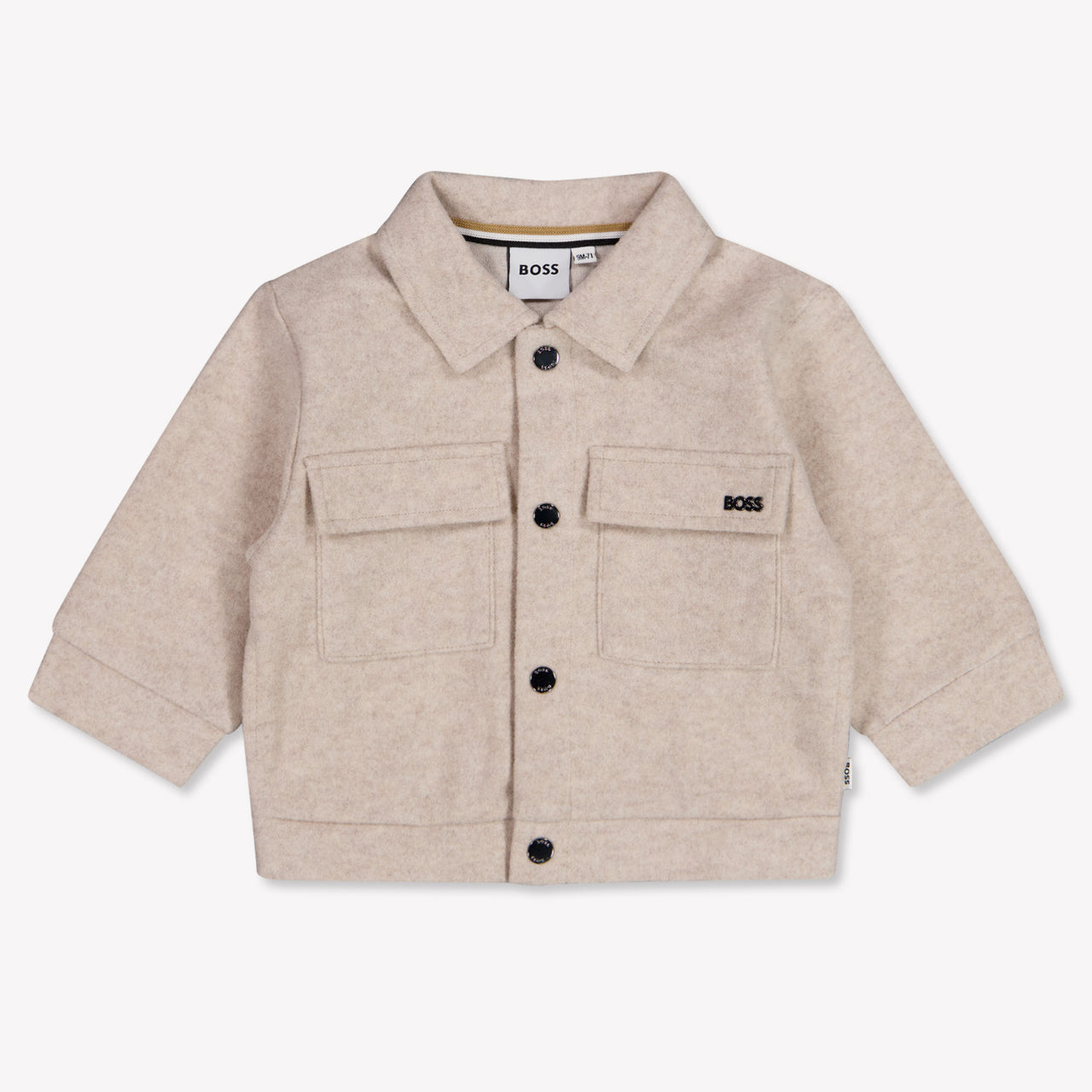 Boss Bébé Garçons Cardigan en Beige