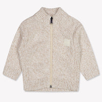 Boss Bébé Garçons Cardigan en Beige Clair