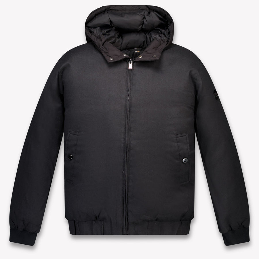 Boss Jungen Winterjacke in Schwarz