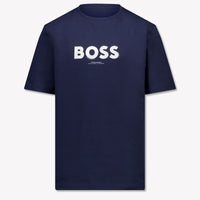 Boss Boys T-Shirt in Navy