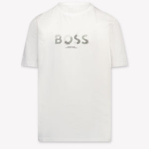Boss niños Chicos Camiseta adentro Blanco