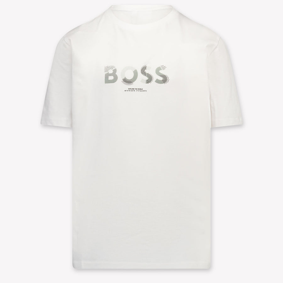 Boss niños Chicos Camiseta adentro Blanco
