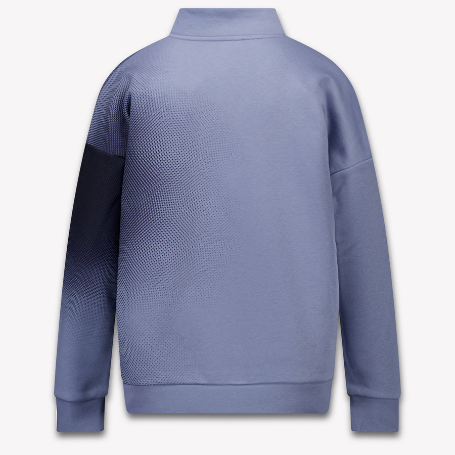 Boss Kinder Jongens Trui In Licht Blauw