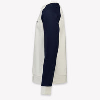 Boss Kids Boys Sweater In OffWhite