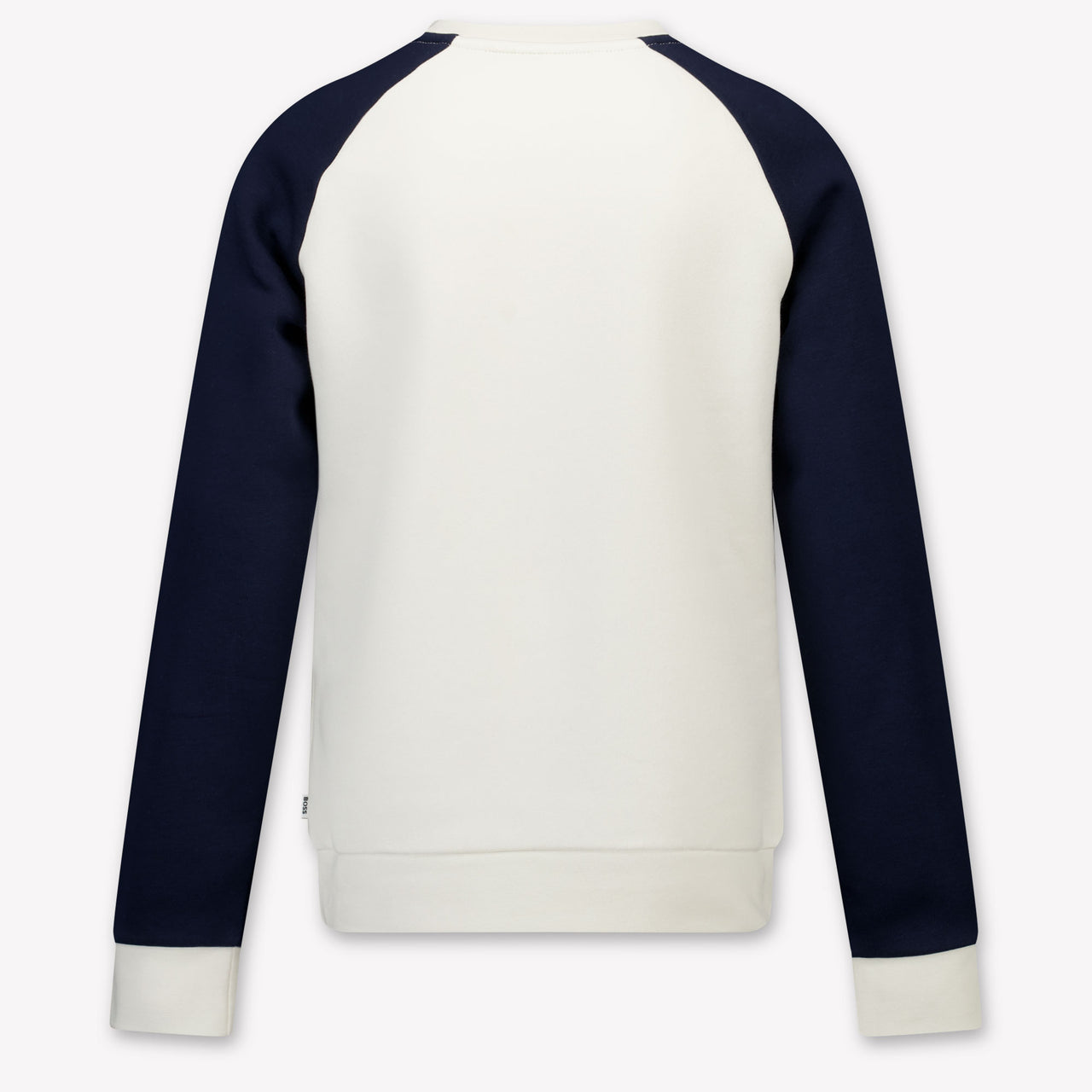Boss Kids Boys Sweater In OffWhite
