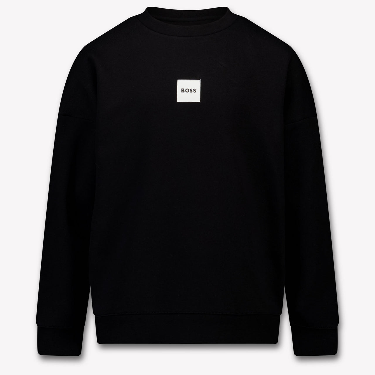 Boss Kinder Jungen Pullover rein Schwarz