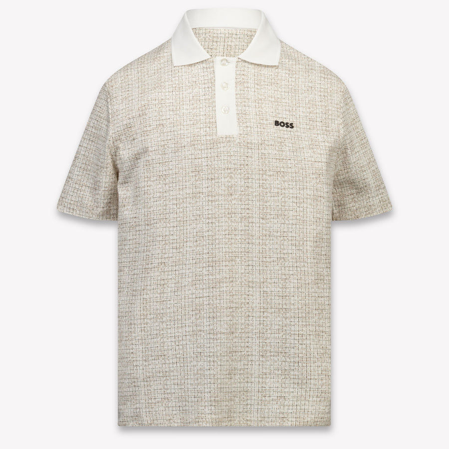 Boss niños Chicos polo en Beige claro