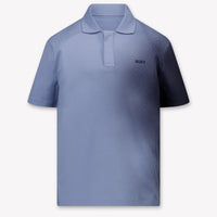 Boss Enfants Garçons Polo En Bleu