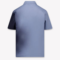 Boss Enfants Garçons Polo En Bleu