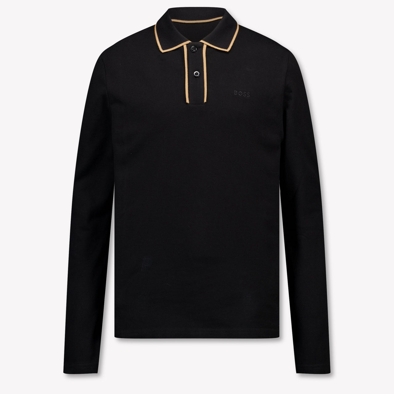 Boss Bambini Ragazzi Polo In Nero