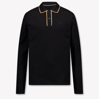 Boss Bambini Ragazzi Polo In Nero