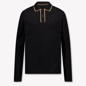 Boss Bambini Ragazzi Polo In Nero