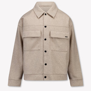 Boss Bambini Ragazzi Cardigan dentro Beige
