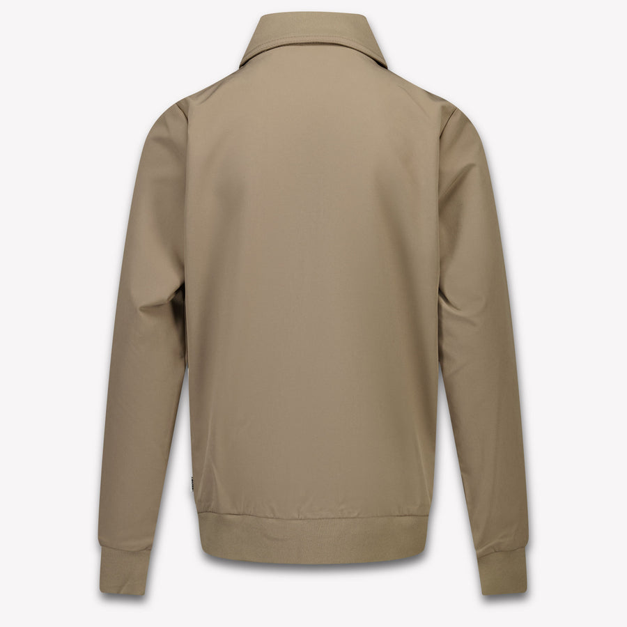 Boss Enfants Garçons Cardigan en taupe