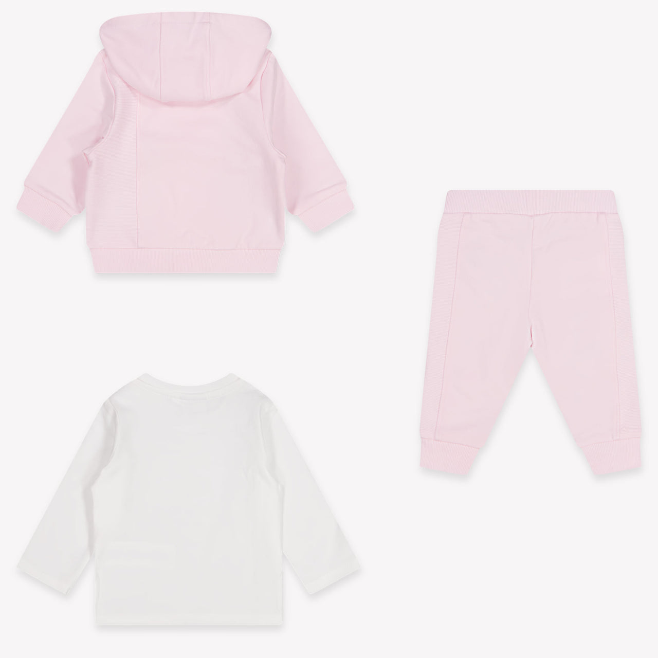 Boss Bébé Filles Survêtement de jogging Rose Léger
