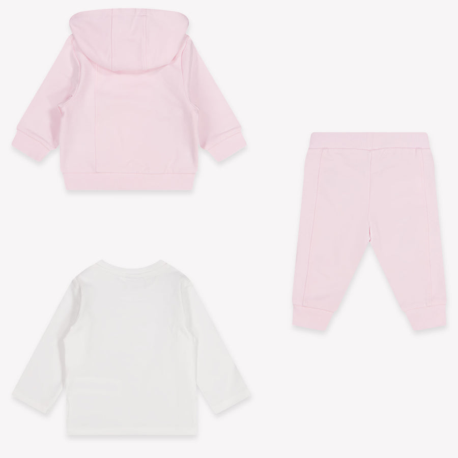 Boss Bébé Filles Survêtement de jogging Rose Léger