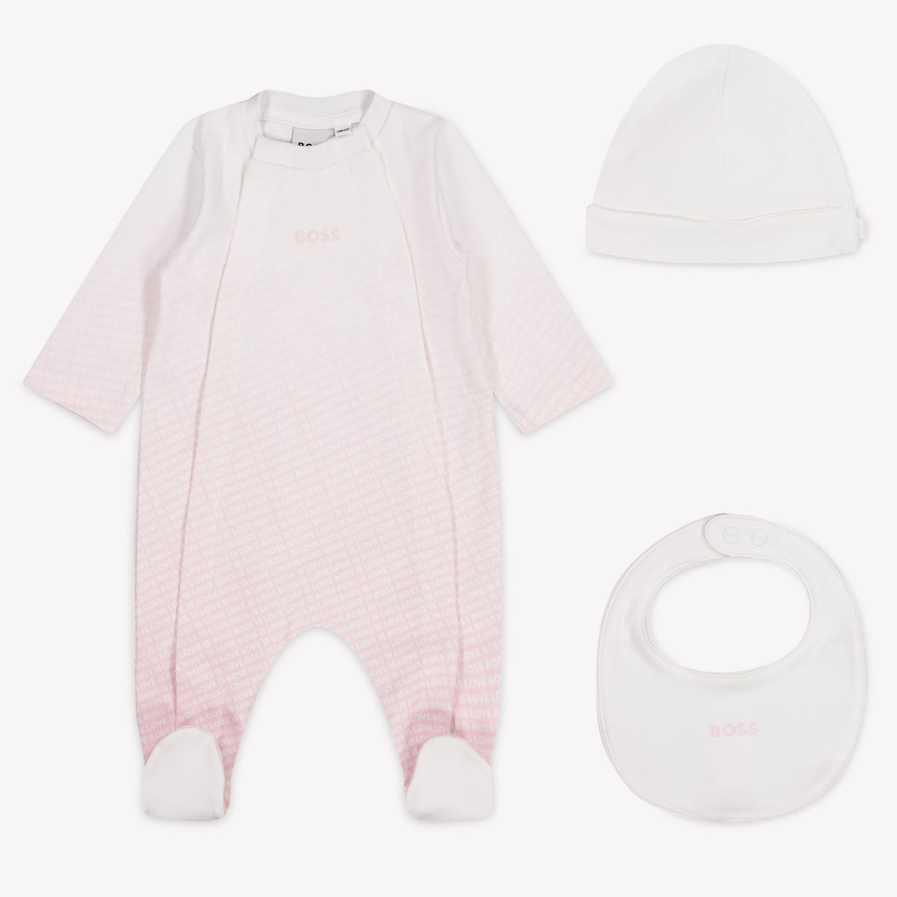Boss Bambino Ragazze Tutina dentro Rosa Chiaro