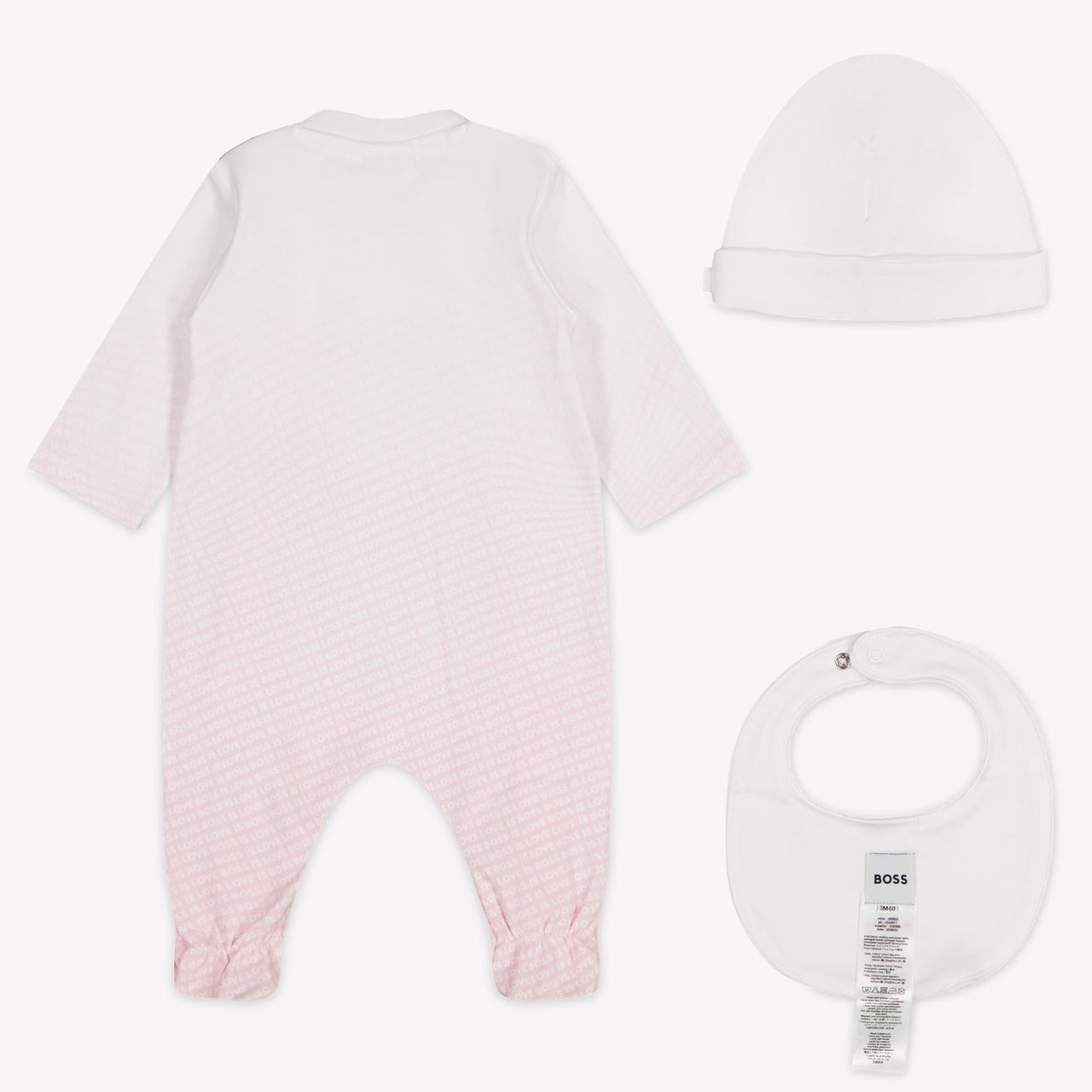 Boss Bambino Ragazze Tutina dentro Rosa Chiaro
