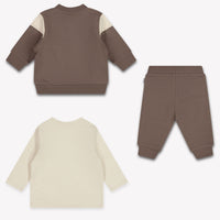 Boss Baby Boys Jogging suit In Taupe