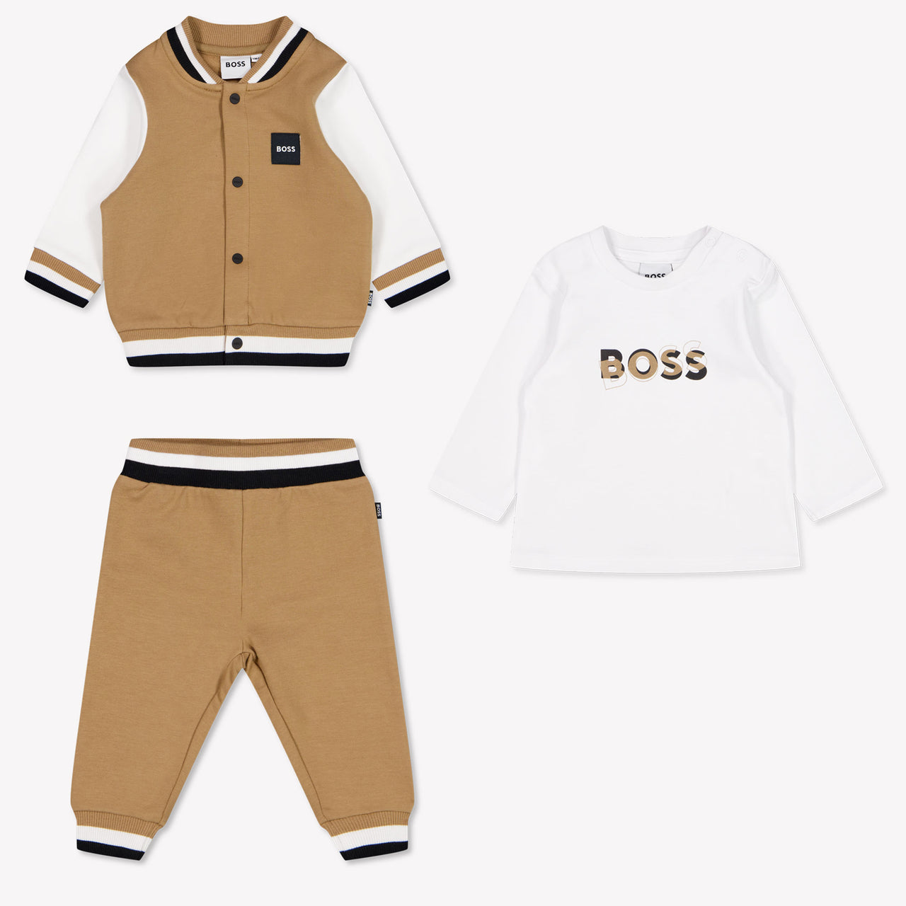Boss Baby Jungen Jogginganzug In Kamel