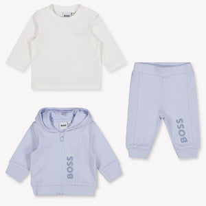 Boss Bébé Garçons Survêtement de jogging Bleu Clair