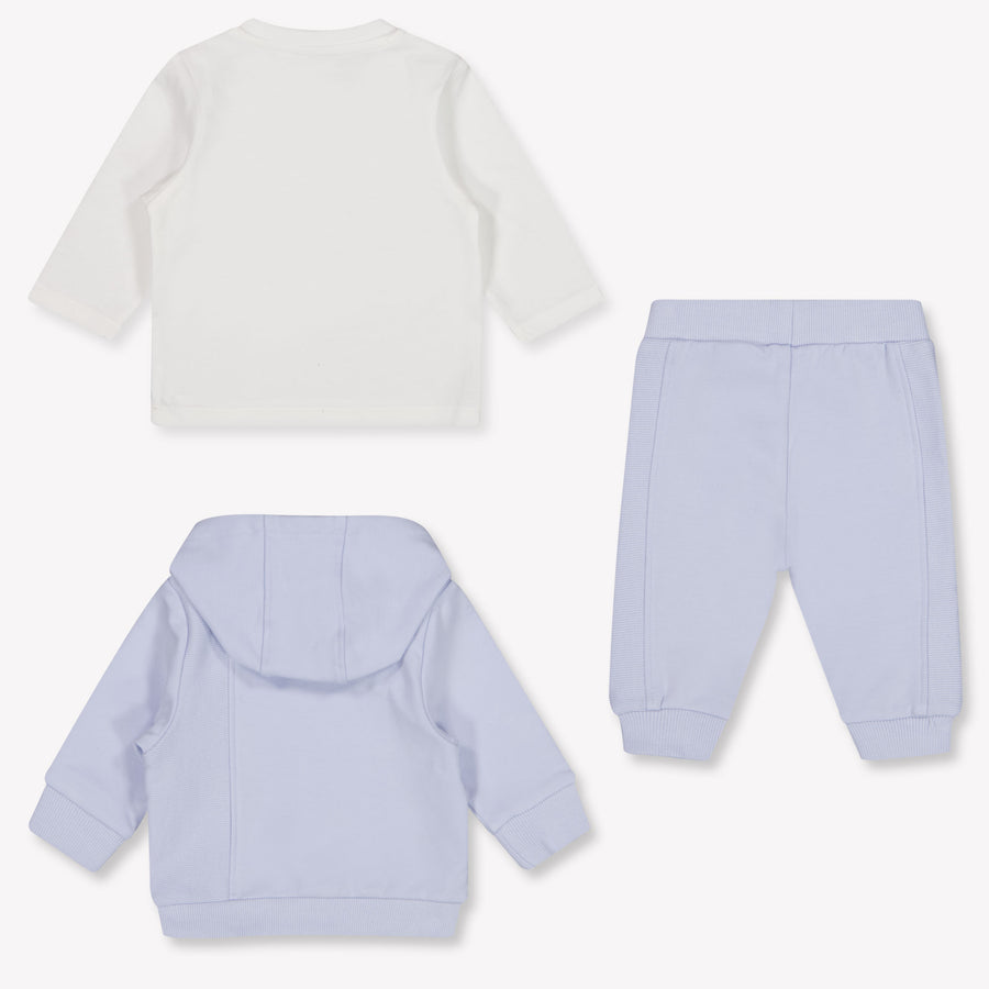 Boss Bébé Garçons Survêtement de jogging Bleu Clair