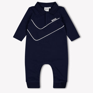 Boss bebe Chicos Mono corto en Navy