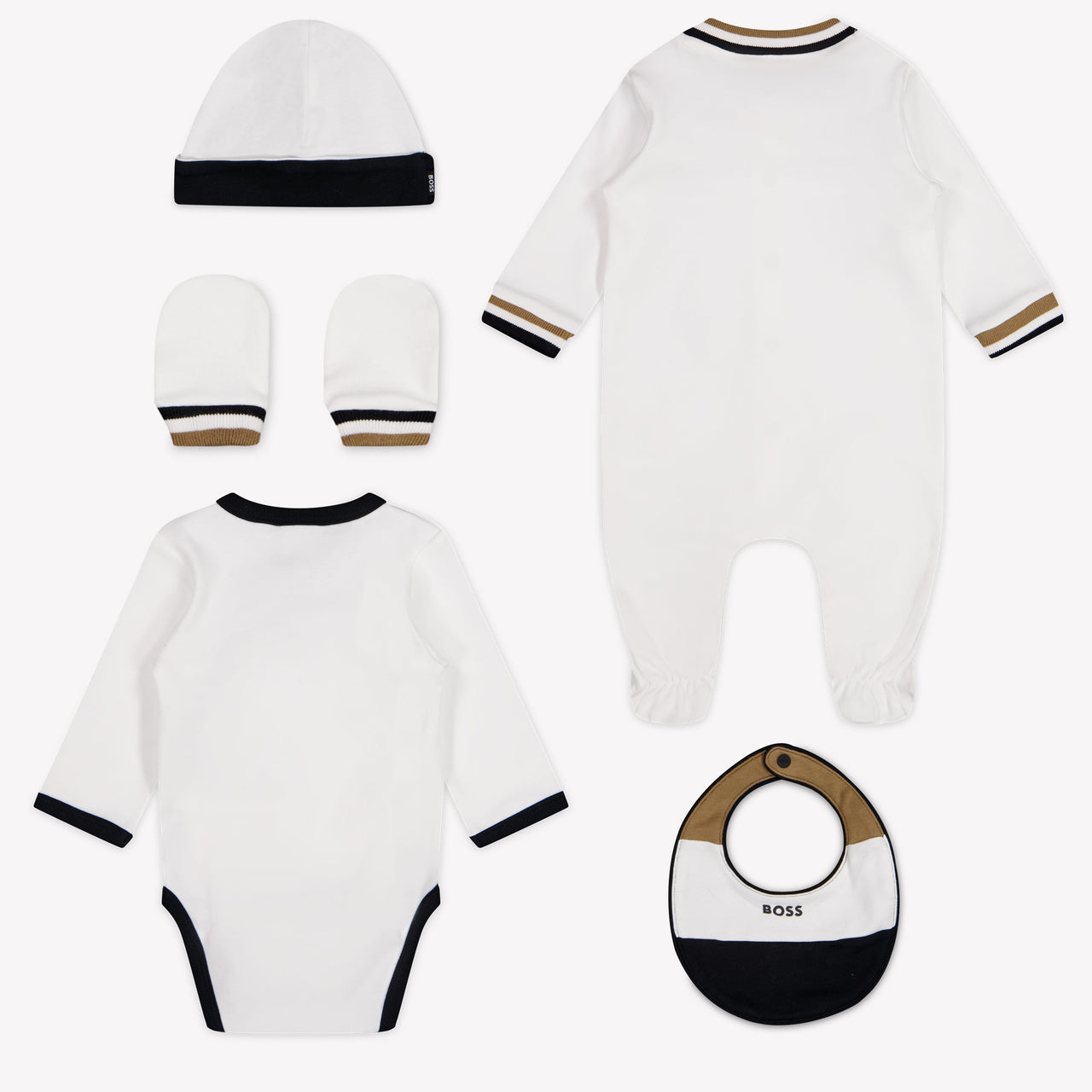 Boss bebe Chicos Mono corto en Blanco