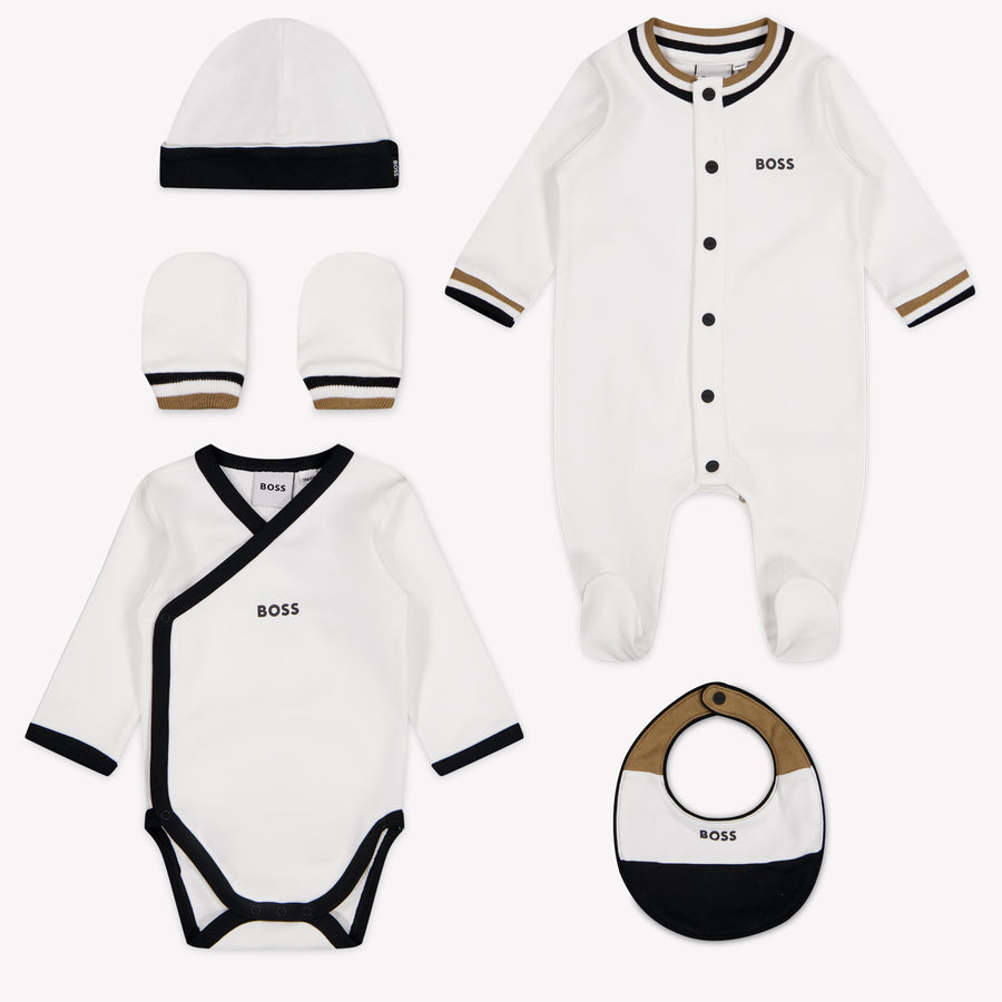Boss bebe Chicos Mono corto en Blanco