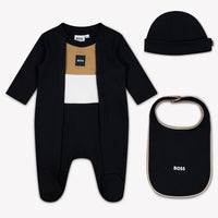 Boss Baby Boys Playsuit In Black