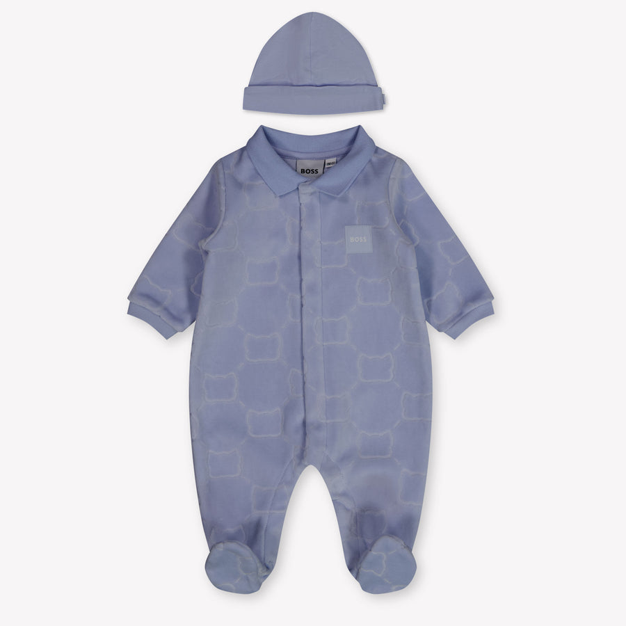 Boss Bambino Ragazzi Tutina dentro Azzurro