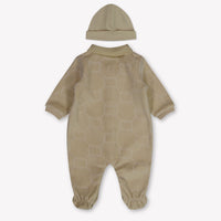 Boss Baby Jungen Strampler in Hellbeige