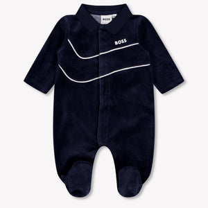 Boss Bébé Garçons Combishort dans Navy