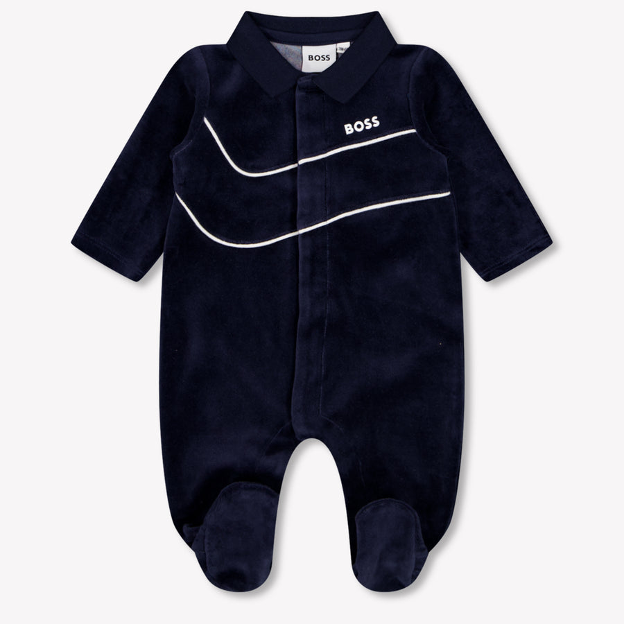 Boss Bébé Garçons Combishort dans Navy